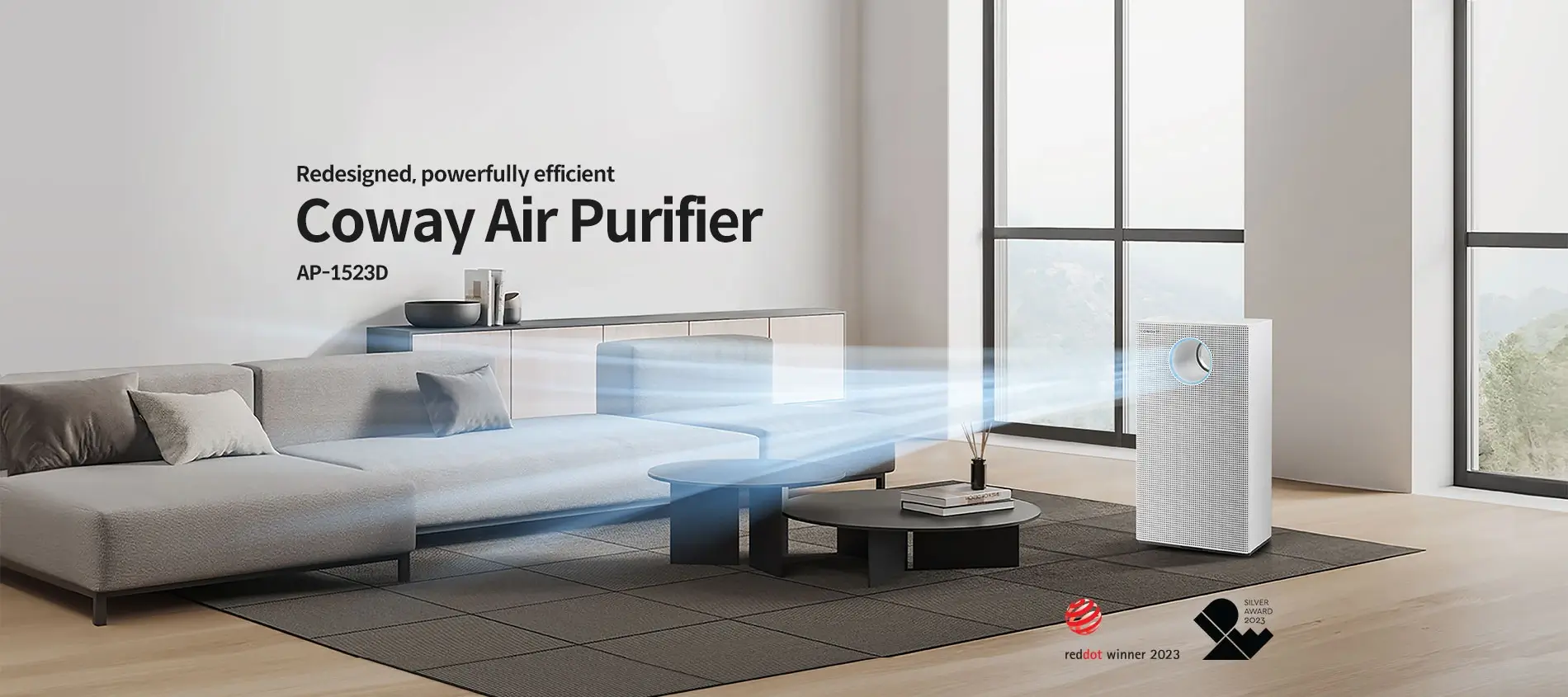 Coway Air Purifier AP-1523D